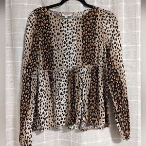 NWOT Printed Blouse